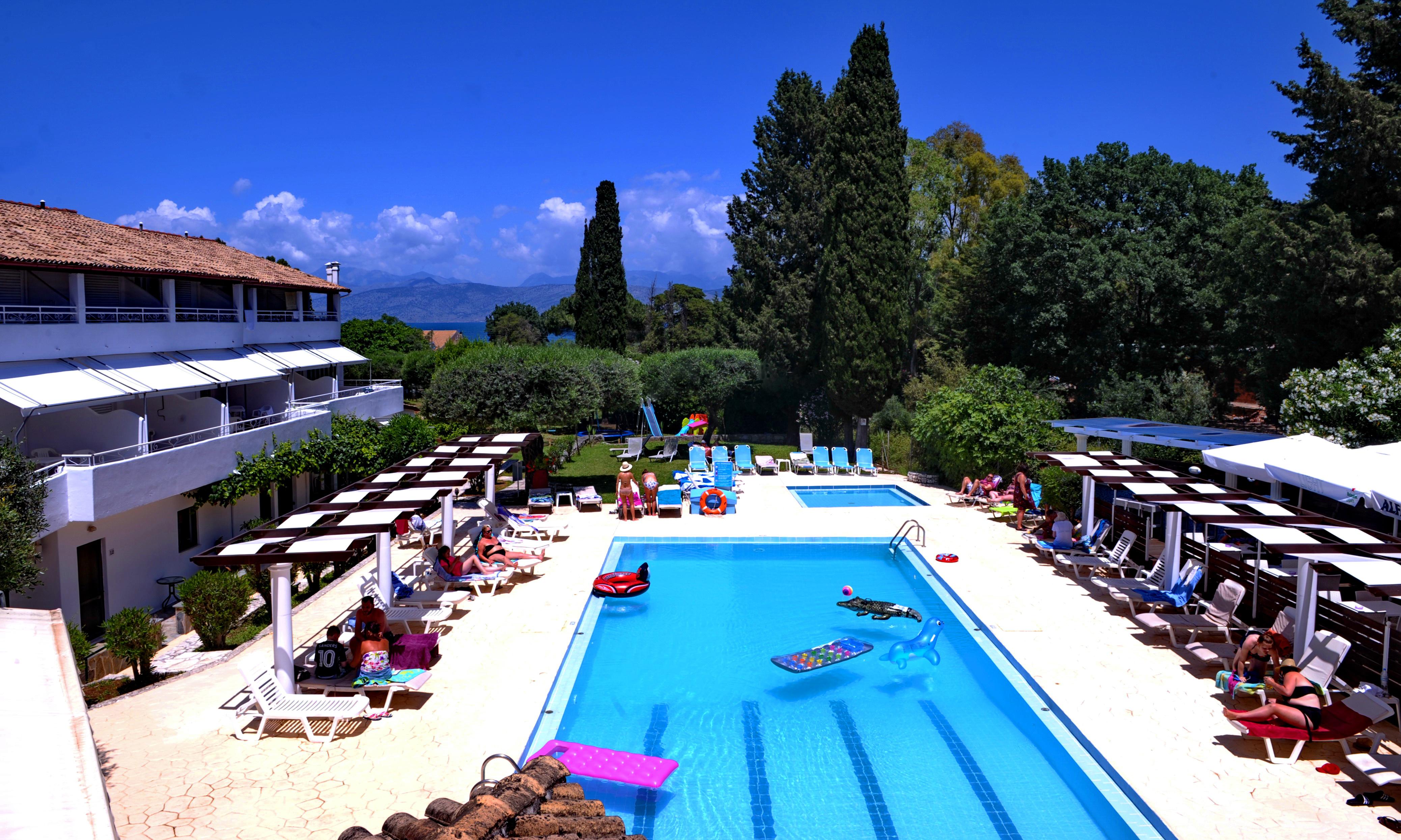 Katia Beach Hotel Kassiopi Extérieur photo