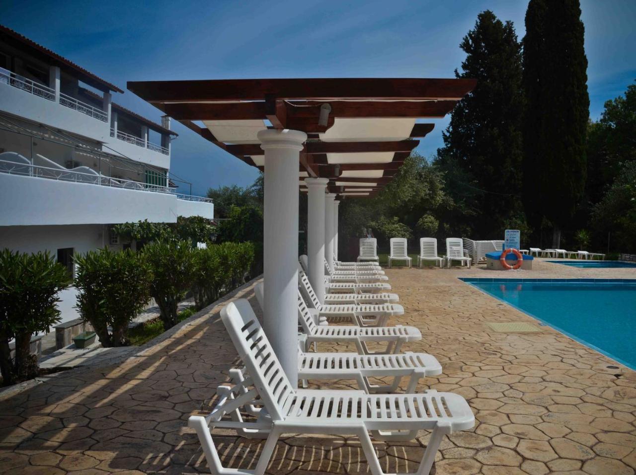 Katia Beach Hotel Kassiopi Extérieur photo